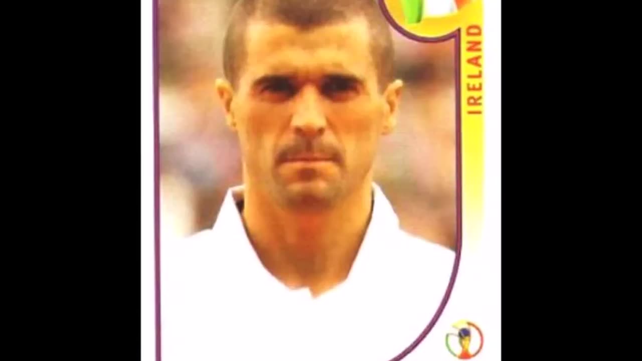 PANINI STICKERS IRELAND TEAM WORLD CUP 2002
