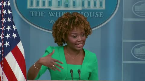 WH press sec: "Inflation is actually indeed moderating, a lot of that is connected to [Biden's] economic policies."