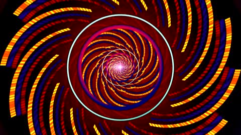 Cool and beautiful 4k dynamic background video with flashing particle halo