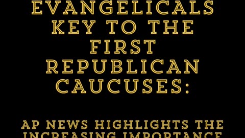 Trending in the NEWS for Christians