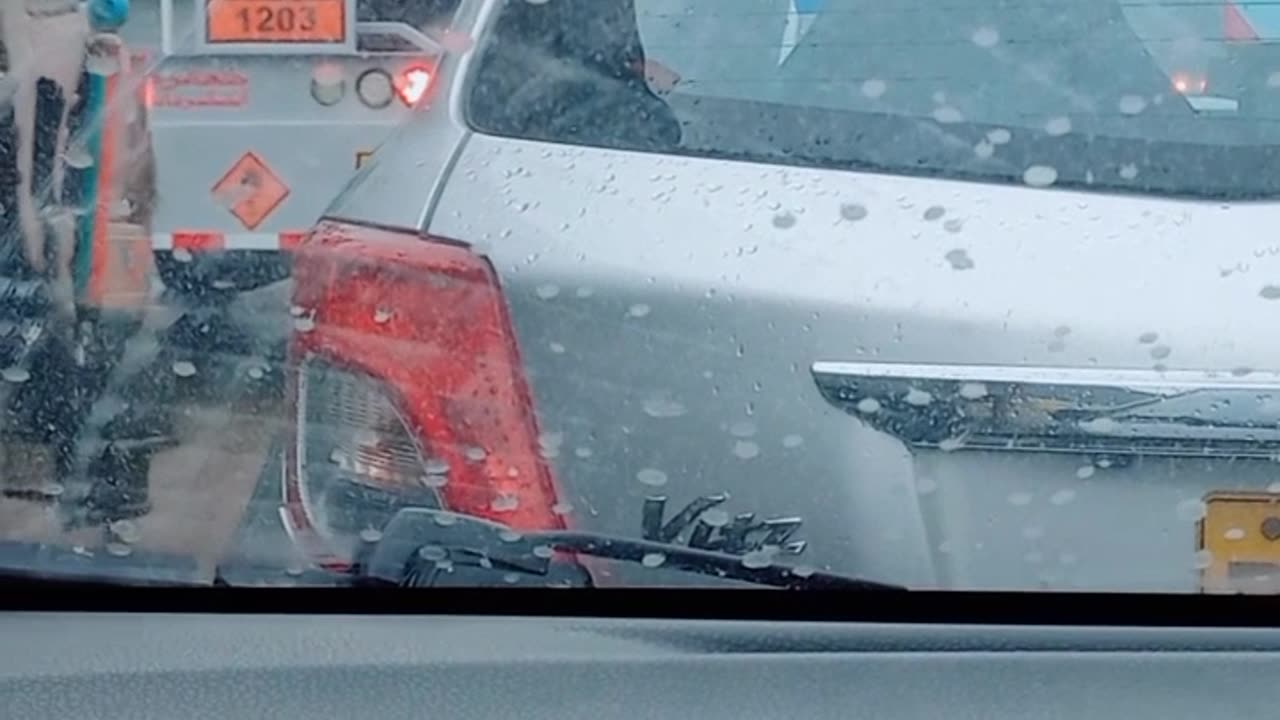 Enjoy in rain