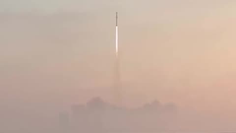 Musk's starship lift off