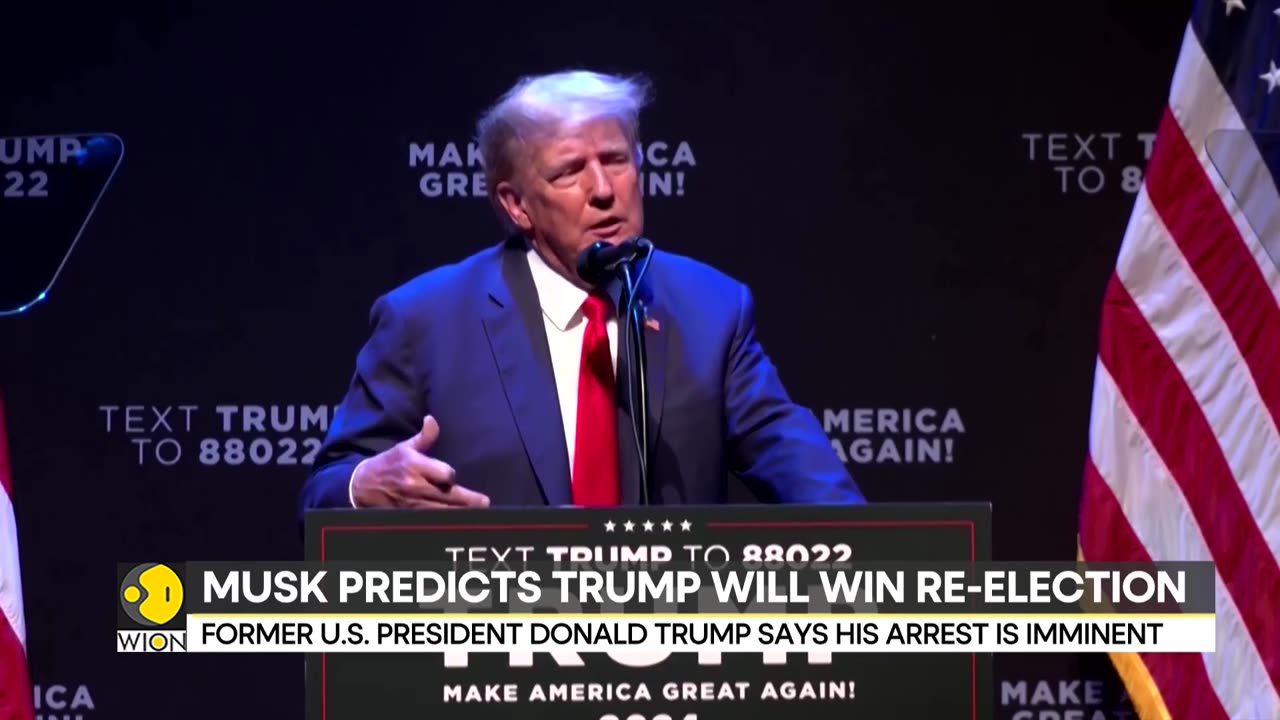 Former US President Donald Trump says he expects to be arrested World News WION_1080p