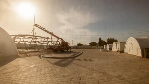 27 tents designed by Zaha Hadid Architects