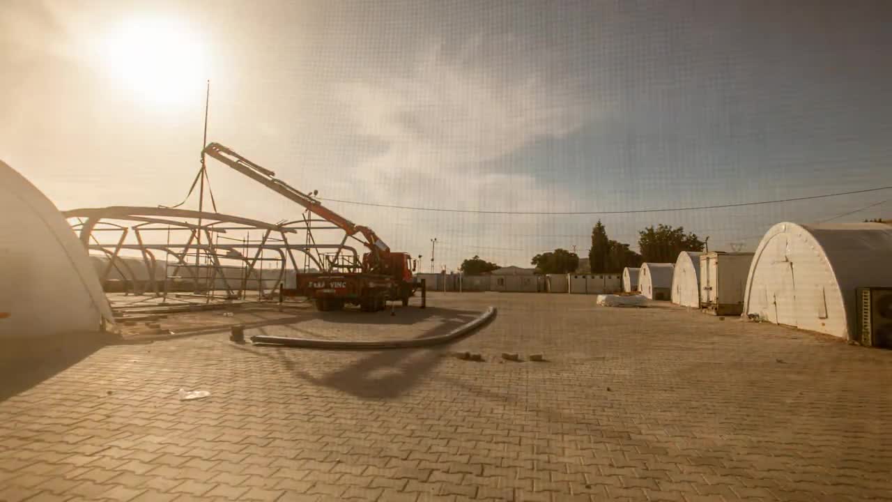 27 tents designed by Zaha Hadid Architects