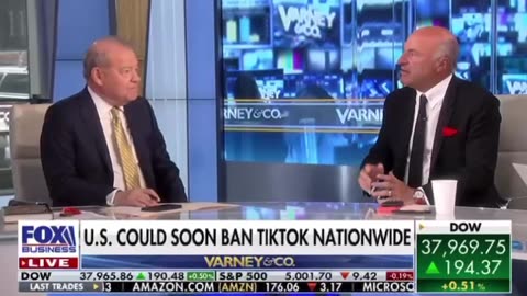 Kevin O’Leary Dems act like Trump accused of murder - plans if he buys TikTok