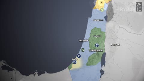 ❗️🇮🇱🇵🇸🎞 Highlights of the Israeli-Palestinian Conflict on October 24-25, 2023