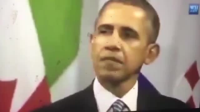 Speech by Obama says it all, pure evil globalist.