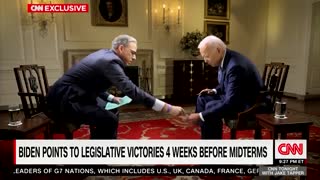 BIDEN: We passed so much legislation *drops notes* that significantly makes a point about...