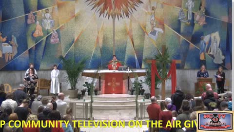 NCTV45 CATHOLIC MASS FROM HOLY SPIRIT PARISH (ST VITUS SITE) 9 AM SUNDAY APRIL 10 2022