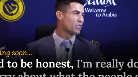 Ronaldo best speech