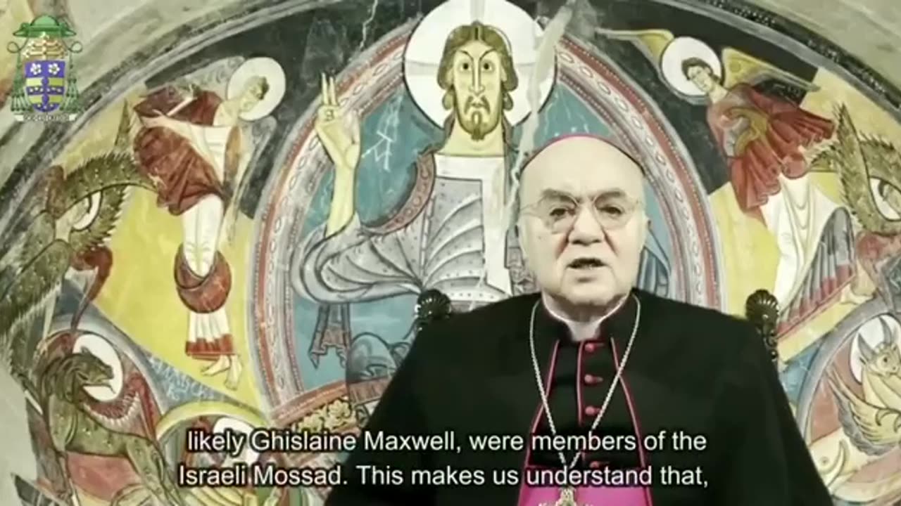 Archbishop Viganò On Pizzagate Epstein Blackmail COVID Ukraine