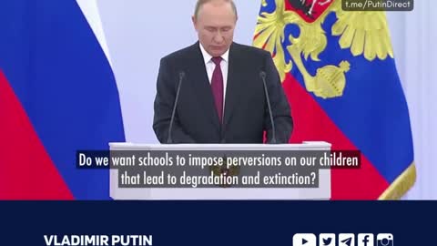 Putin: Western elites are false prophets...