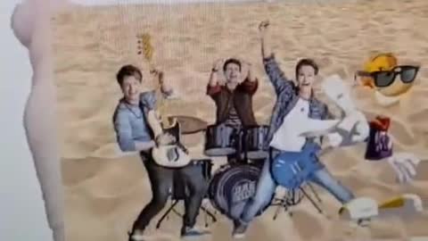 What if Rayman was in a band in the sand?