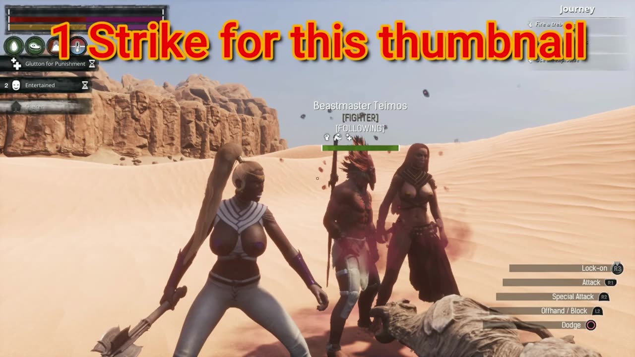 Conan Exiles YouTube screwed me on this one