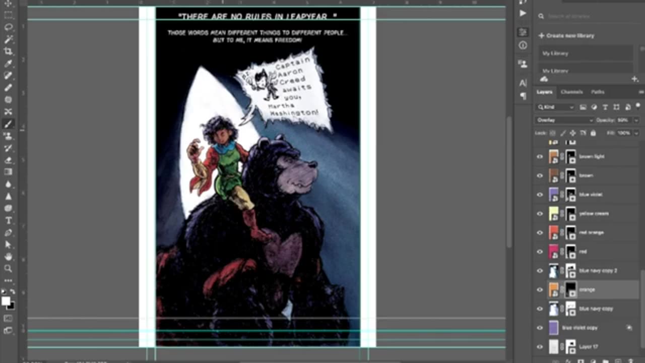 Lo-fi Comic Art and Chill_ Full Process for Book 2, Page 1