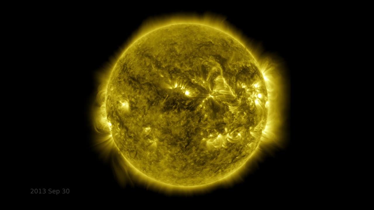 NASA 10 YEAR SUN SURVEY|SDO-SOLAR DYNAMICS OBSERVATORY|A DECADE OF SUN