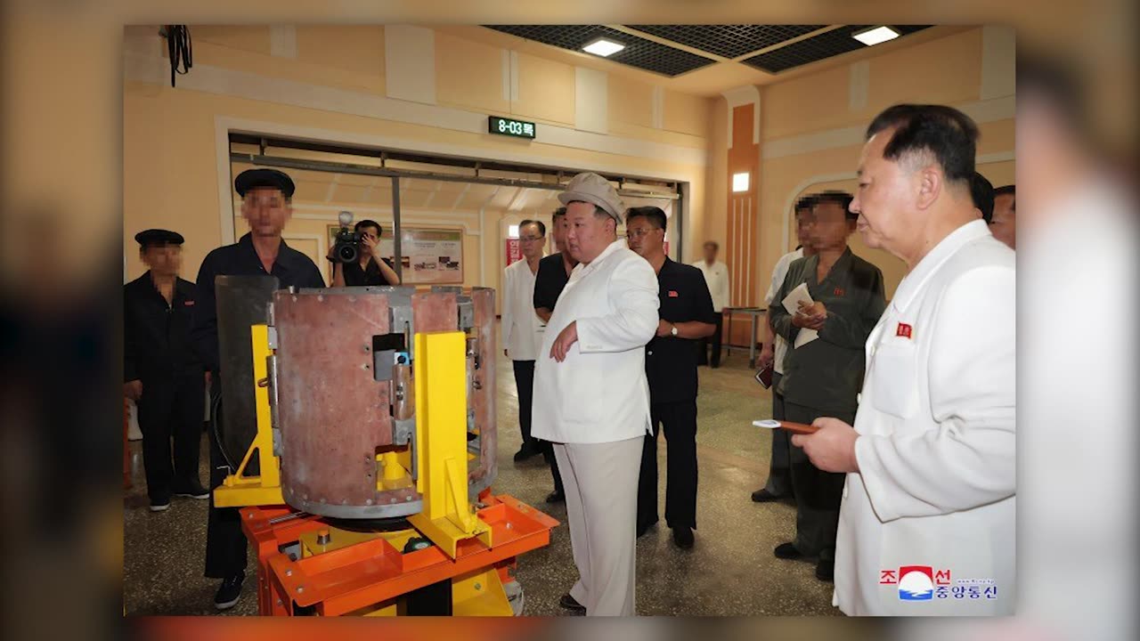 Kim Jong-un visits munition factories