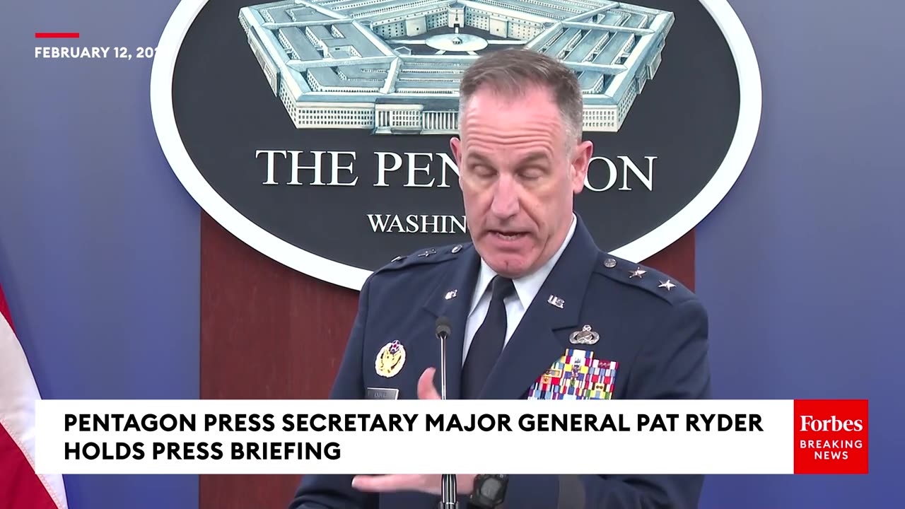 Pentagon Spox: "We remain fully committed to supporting Ukraine" as aid efforts continue