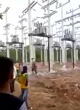 This is what taking back your country looks like! - 🇧🇷 BRAZILIANS FLATTEN HAARP PLANT E-WASTE IN THE RAINFOREST 25.12.2022