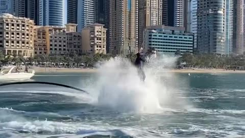 Flying Over Water: Epic Flyboarding Adventures