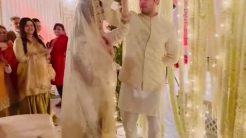 Hiba bukhari and Arez Ahmed wedding day