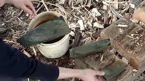 Making sharpening stones