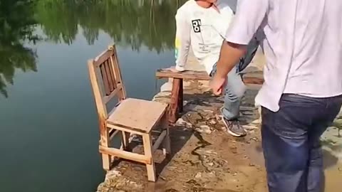 So funny video chaina 😂 ~ mini wood toy-woodworking art skill wood _ hand Crafts_ #shorts