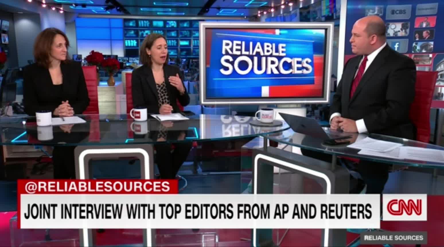 Brian Stelter tells Associated Press to 'call out GOP extremism'