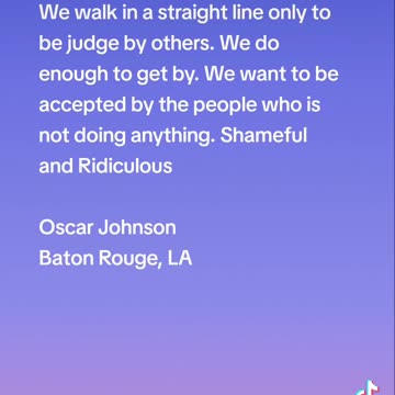 Oscar Johnson sayings part 12