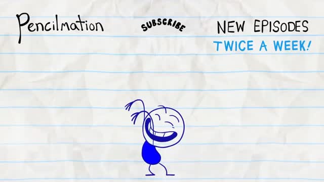 Creative animation art using pensil