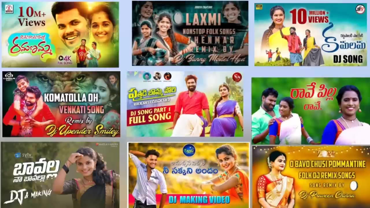 NON-STOP DJ SONGS __ TELUGU TRENDING SONGS __ DJ REMIX SONGS __ PRAVEEN DHARMARAPU __ 2K22 SONGS