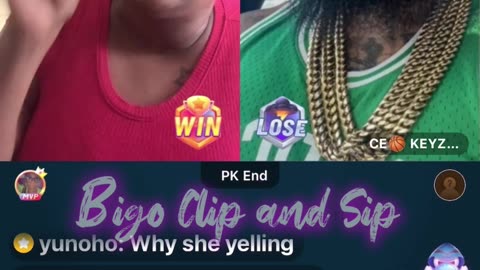 CNN Bigo lines Keyz who wants the juice on her photos 2/4/24 #bigoclipandsip