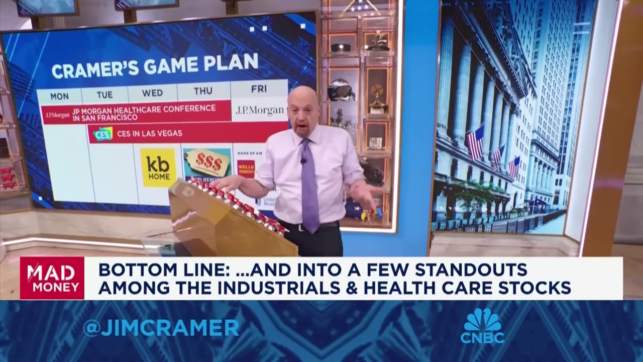 Jim Cramer talks what's ahead for the markets next week