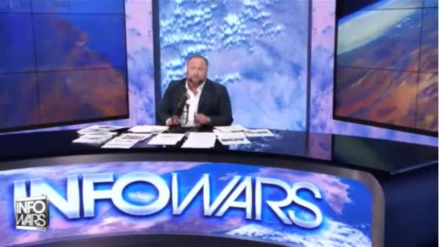 Alex Jones talks about the bioweapon attack of COVID