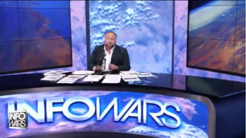 Alex Jones talks about the bioweapon attack of COVID