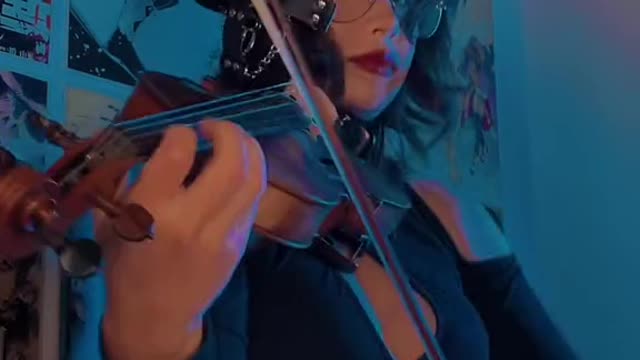 Violin playing