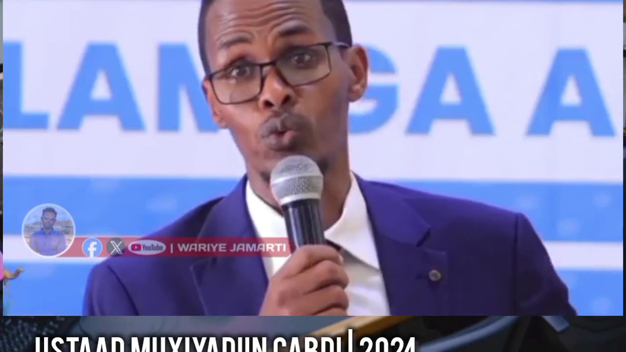USTAAD MUXIYADIIN CABDI | 2024