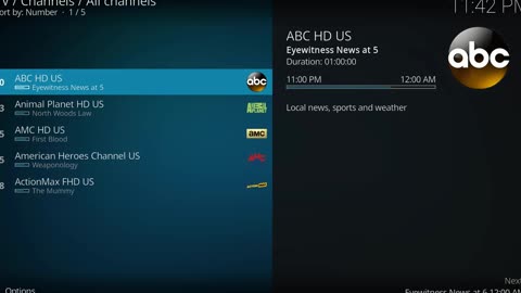 Custom channel numbers in KODI Simple Client (Best IPTV M3U Editor 2022) 