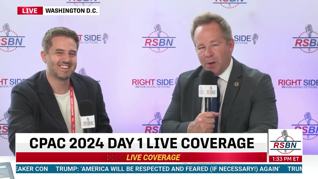 RSBN Interviews Chris Pavlovski, CEO of Rumble, at CPAC 2024 - 2/22/24