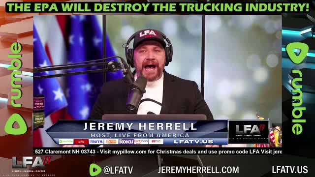 LFA TV CLIP: THE EPA WILL KILL THE TRUCKING INDUSTRY!