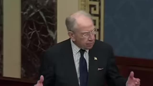 Sen. Grassley Drags Hillary's 'Big Bag Of Tricks' On Senate Floor.