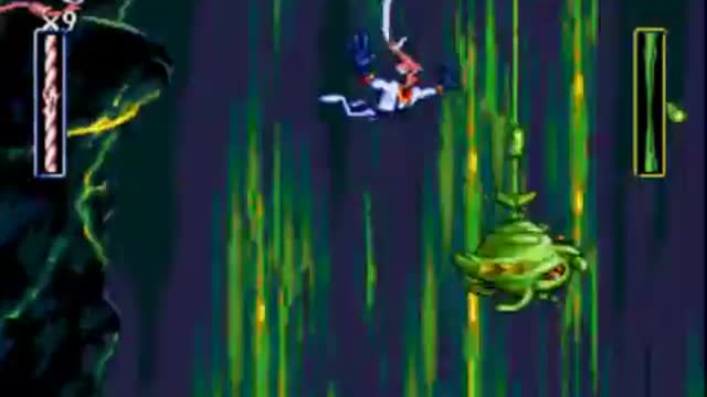 [Sega Genesis] - Earthworm Jim - Level 4 - Snot a Problem!_Cut