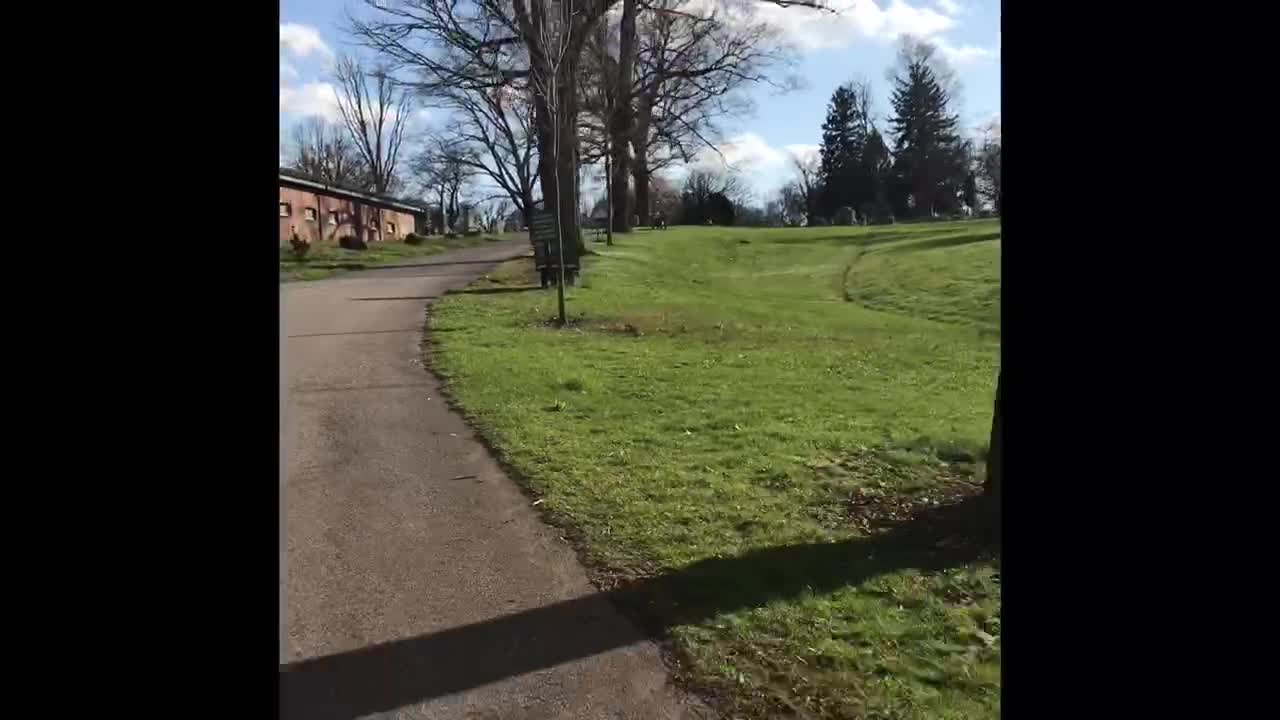 Wooster cemetery drive through