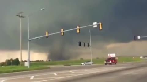 Horrible Tornado And Lightening.