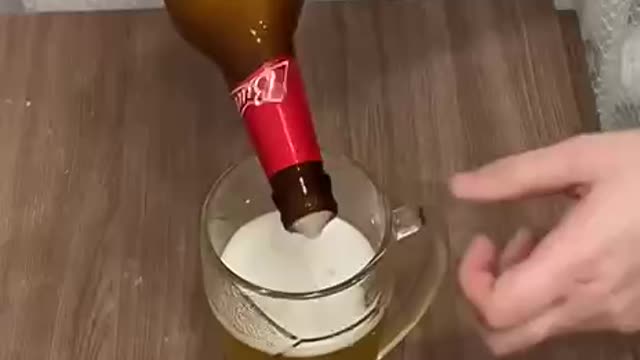 Beer without foam 👍 👍 👍