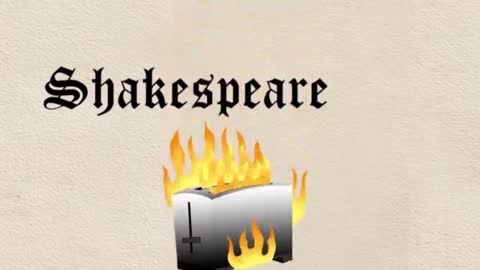 Shakespeare not accepted by The Times