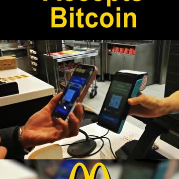 A McDonald's in Switzerland Now Accepts Bitcoin