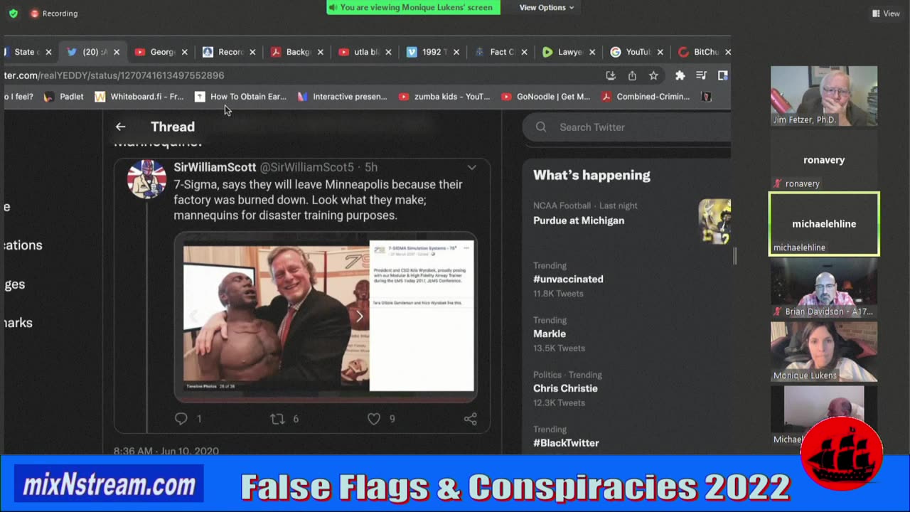 Exposing George Floyd - FALSE FLAGS AND CONSPIRACIES VIRTUAL CONFERENCE 2022