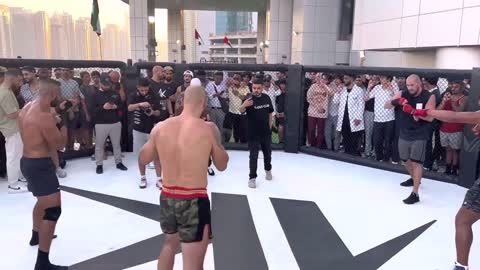 Andrew Tate Training For The UFC In Dubai